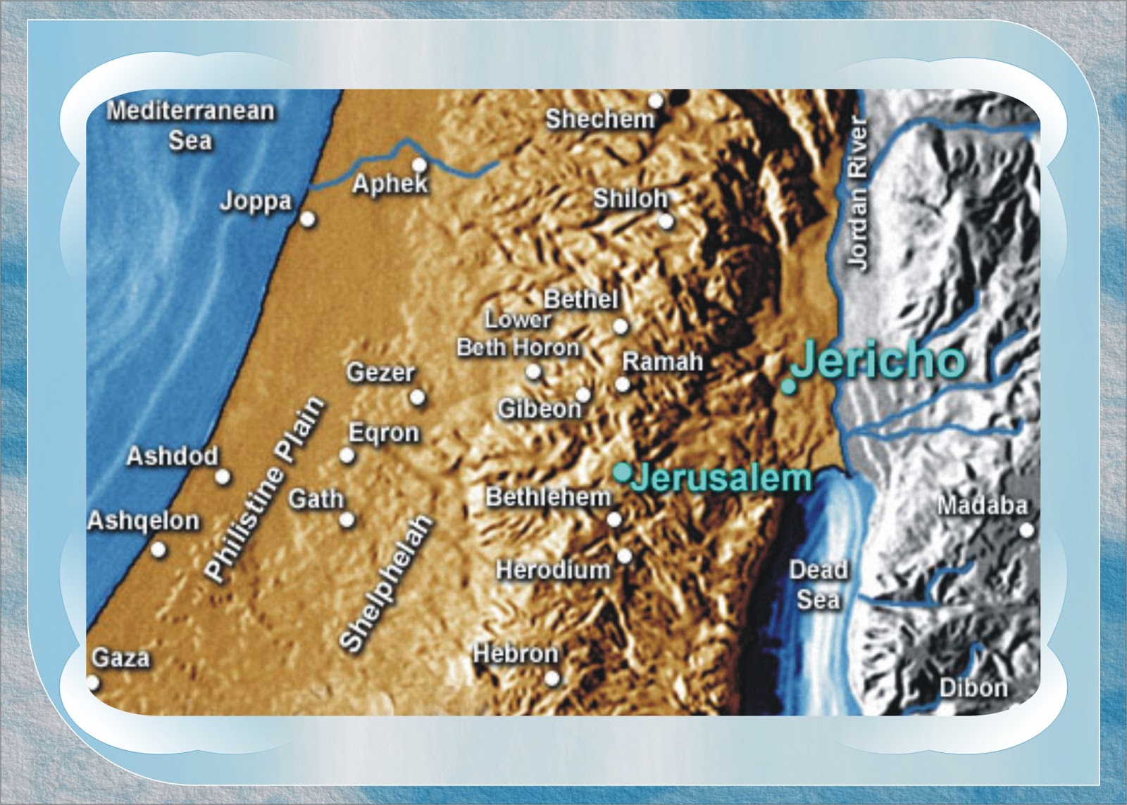 HOLY LAND TOUR - 2012: Day 2 (C) - 18th - Mt NEBO to JERICHO (the ...